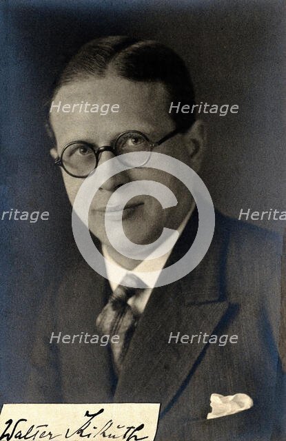 Walter Kiküth. Creator: Unknown.