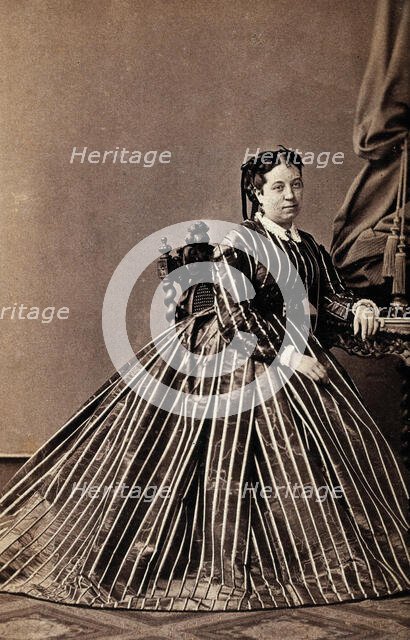 Theresa Tietjens, c1860s. Creator: L. Haase & Company.