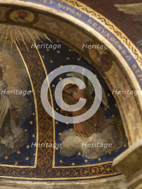 Maquette du décor de la chapelle des Morts (dite chapelle des Ames) église Notre-Dame..., c.1836. Creator: Merry Joseph Blondel.