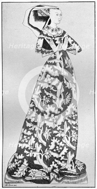 Margaret, Lady Peyton, c1484, (1910). Artist: Unknown