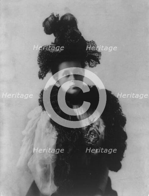 Rachel Cameron, c1896. Creator: Frances Benjamin Johnston.