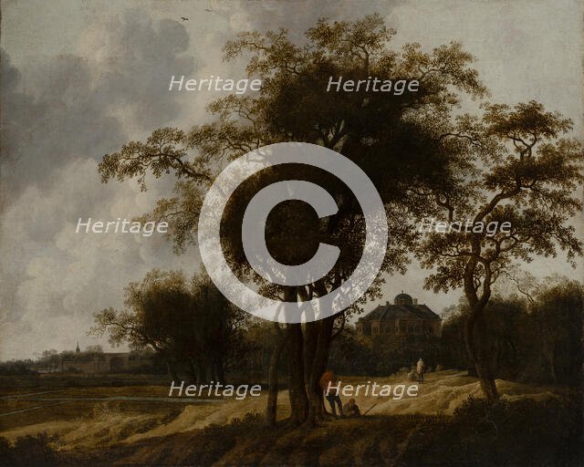 The Park of the Palace Huis ten Bosch, 1650. Creator: Anthonie Jansz van der Croos.