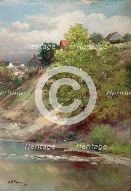 Landscape, 1900. Creator: John Elwood Bundy.