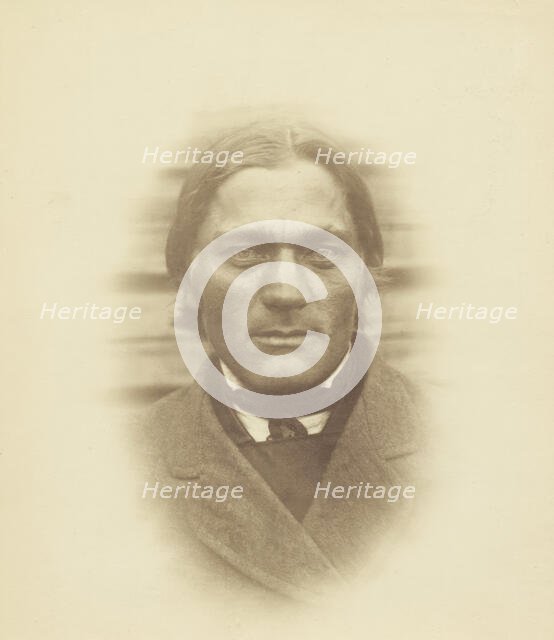 Male portrait depicting Keiky Raty from Eno, Karelia in Finland, 1877. Creator: Unknown.