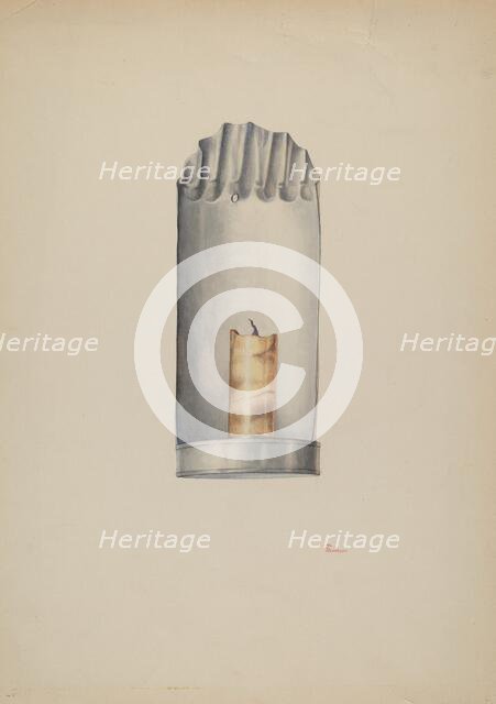 Candle Holder, c. 1940. Creator: William Kieckhofel.