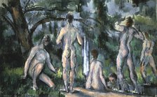 Study of bathers, 1890. Artist: Paul Cezanne