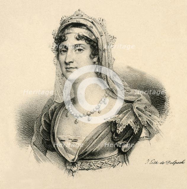 'Elisa. Grande-Duchesse de Toscanne',  (1777-1820), c1830. Creator: Francois-Seraphin Delpech.