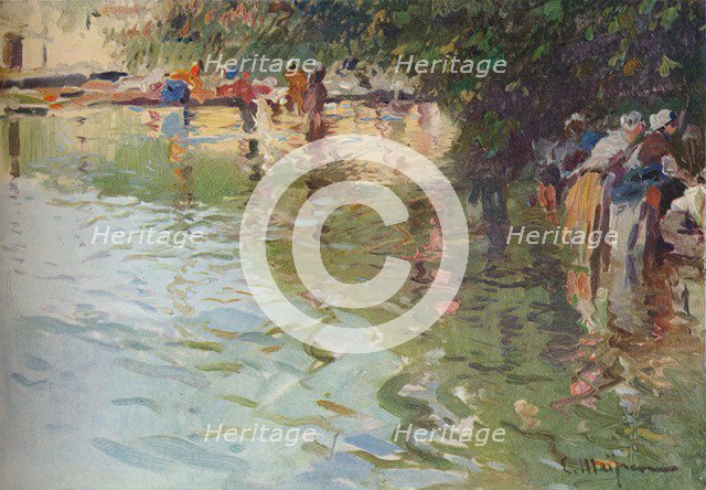 'At Pontevedra', c1904. Artist: Eliseo Meifren y Roig.