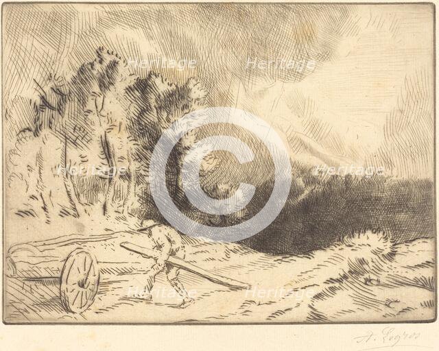 Edge of a Forest in Bourgogne (Un coin de foret en Bourgogne). Creator: Alphonse Legros.