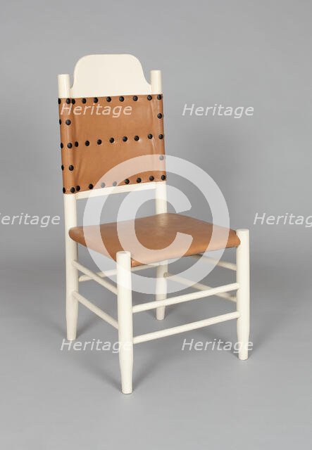 Side Chair (part of a set), c. 1885. Creators: Matthew Meier, Ernest Hagen.