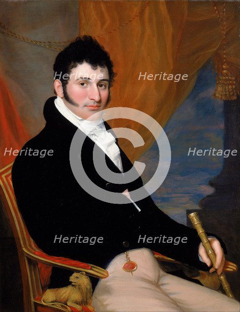 Portrait of Solomon Isaacs, ca 1813. Artist: Jarvis, John Wesley (1780-1840)