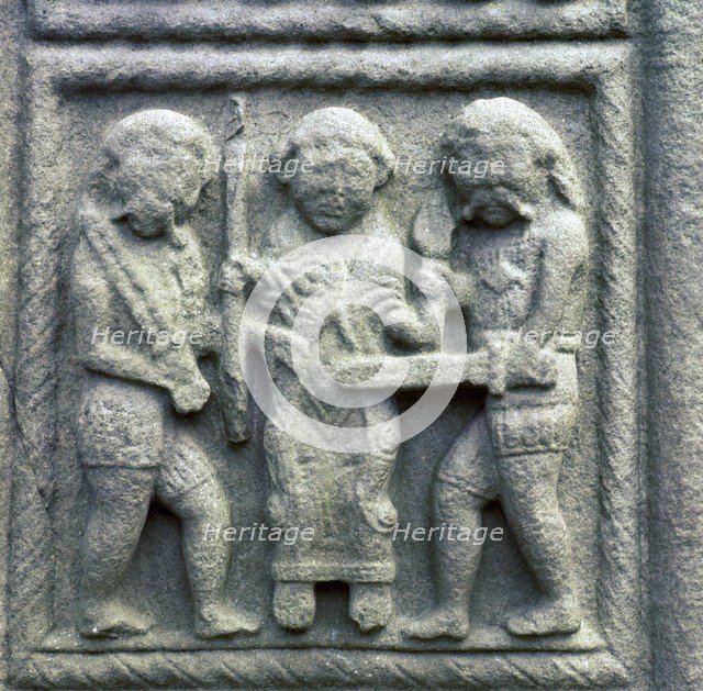 Image from the Cross of Muiredach, 10th century. Artist: Unknown