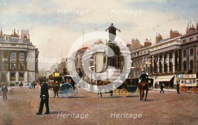 Waterloo Place, London, 1905. Creator: Unknown.