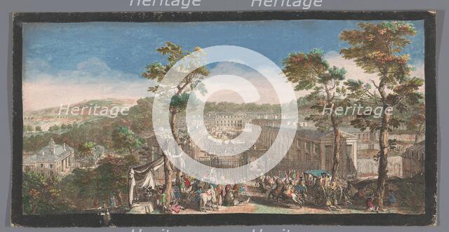 View of the Château de Saint-Cloud, 1730. Creators: Anon, Jacques Rigaud.