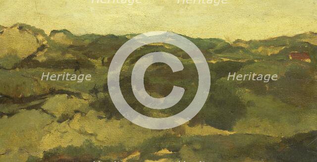 A Heath Landscape, Presumably in Drenthe, c.1880-c.1923. Creator: George Hendrik Breitner.