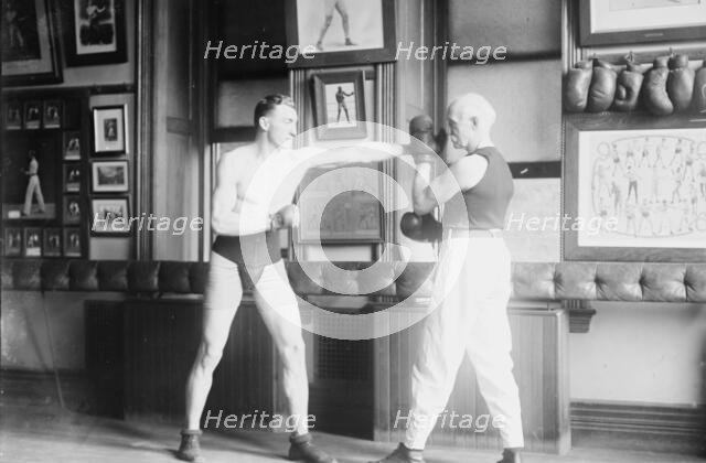 Mike Donovan & father, between c1910 and c1915. Creator: Bain News Service.