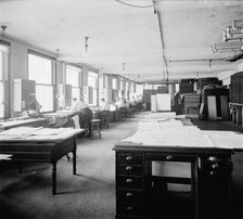 Geological Survey art room, between 1910 and 1920. Creator: Harris & Ewing.