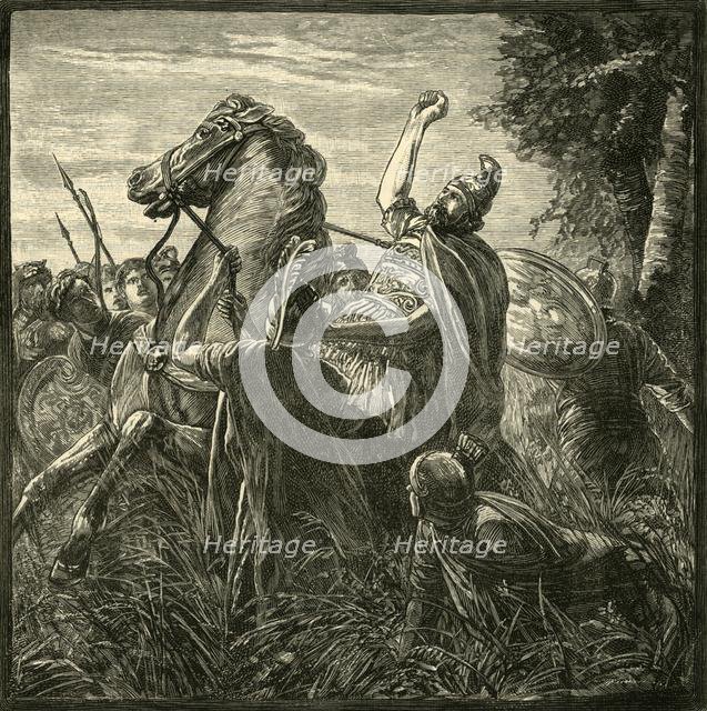 'Death of Crassus', 1890.   Creator: Unknown.