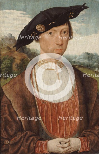 Portrait of Joost van Bronkhorst, c.1520. Creator: Jan Mostaert.