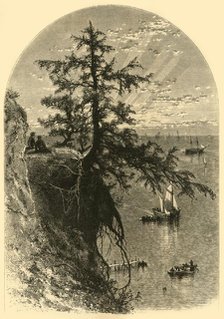 'Lake Erie, from Bluff, Mouth of Rocky River', 1872.  Creator: John J. Harley.