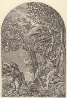 The Martyrdom of Saint Peter, ca. 1560. Creator: Martino Rota.