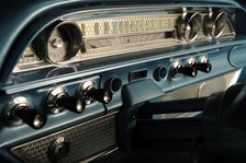 Ford Galaxie 500 race car 1962. Artist: Simon Clay.