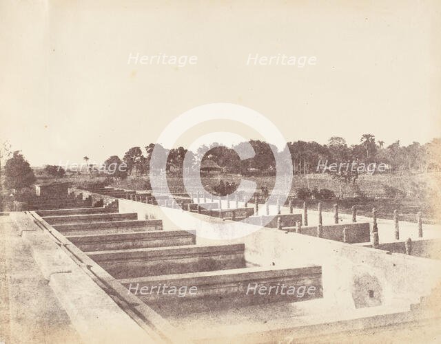 Indigo Vats, 1850s. Creator: Captain R. B. Hill.