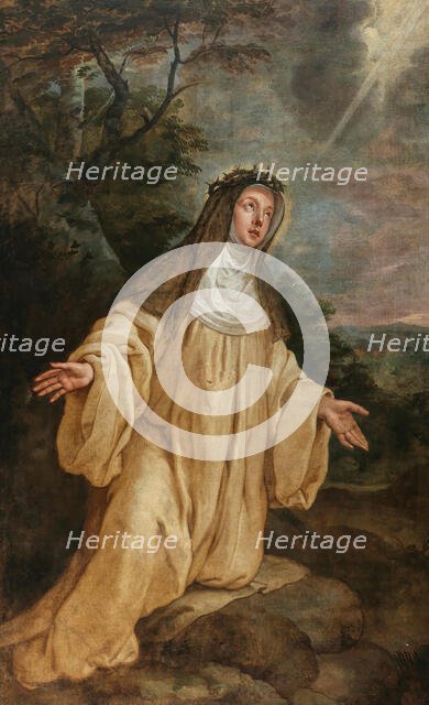 Saint Catherine of Siena. Creator: Crayer, Caspar de (1584-1669).