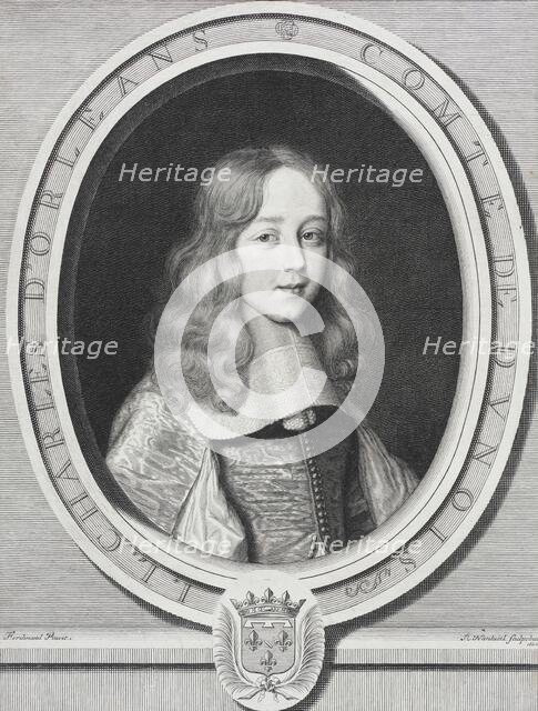 Charles d'Orléans-Longueville, Comte de Dunois, 1660. Creator: Robert Nanteuil.