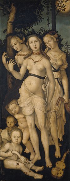 The Three Graces. Artist: Baldung, Hans (1484-1545)