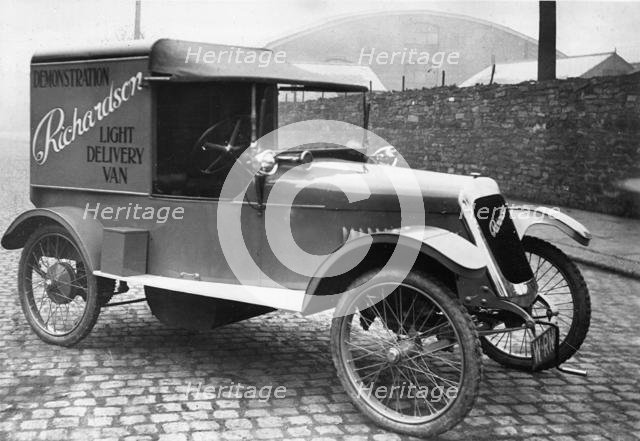 1921 Richardson light delivery van. Creator: Unknown.