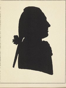 Portrait of Count Franz von Walsegg (1763-1827). Silhouette.