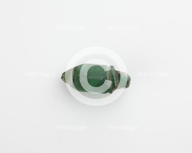 Bead; scarab-like, New Kingdom, 1550-1196 BCE. Creator: Unknown.