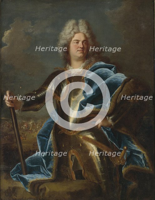 Portrait of Marshal General Claude-Louis-Hector de Villars (1653-1734).