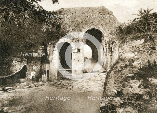 Porta marina, Pompeii, Italy, c1900s. Creator: Unknown.