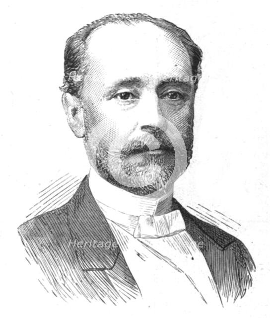 ''Don Miguel Juarez Celman, President of the Argentine Republic since 1886', 1890. Creator: Unknown.