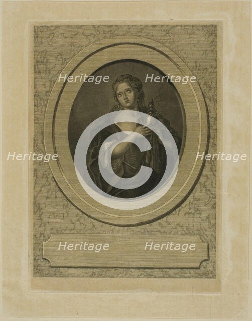 Adrienne Lecouvreur, n.d. Creator: Jean-Baptiste de Grateloup.