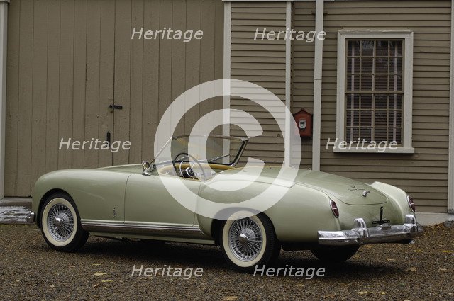 Nash Healey 1953. Artist: Simon Clay.