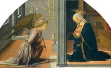 The Annunciation, c. 1435/1440. Creator: Filippo Lippi.
