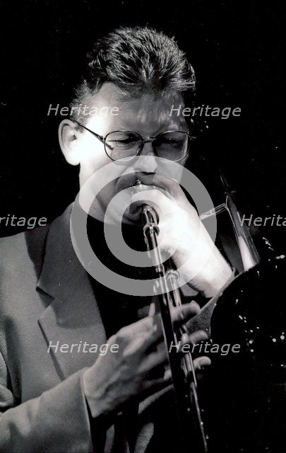 Mark Nightingale, Ronnie Sott's, London, 1994. Artist: Brian O'Connor