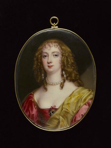 Portrait of the Countess of Bedford, after Anton Van Dyck, 1844. Creator: Henry Pierce Bone.