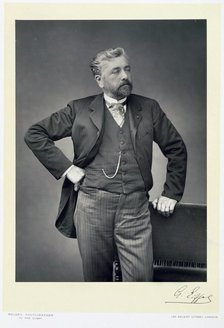 Alexandre Gustave Eiffel, French engineer, late 19th century. Artist: Walery