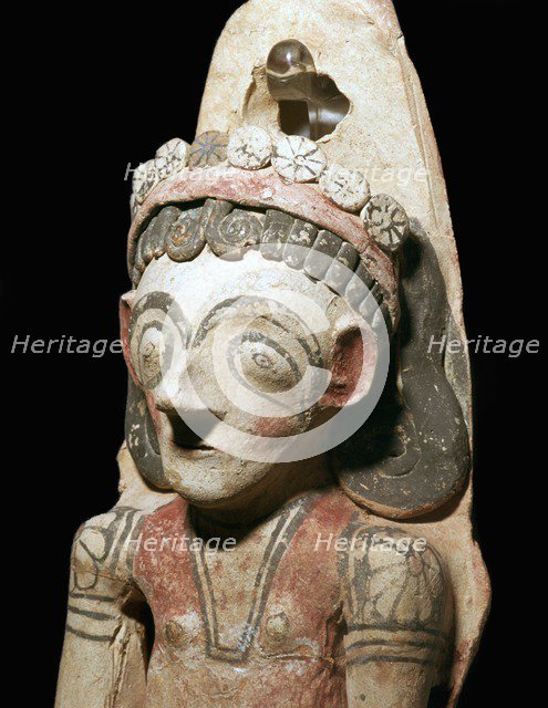 Phoenician statuette of a votary, 7th century BC. Artist: Unknown