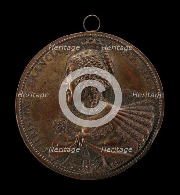 Christine of France, 1606-1663, Duchess of Savoy 1619, Regent 1637-1648, 1637. Creator: Abraham Dupre.