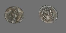 Denarius (Coin) Depicting the Goddess Diana, about 68 BCE. Creator: Unknown.