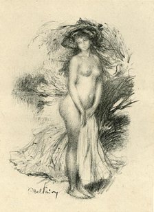 Bather, 1903.  Creator: Unknown.