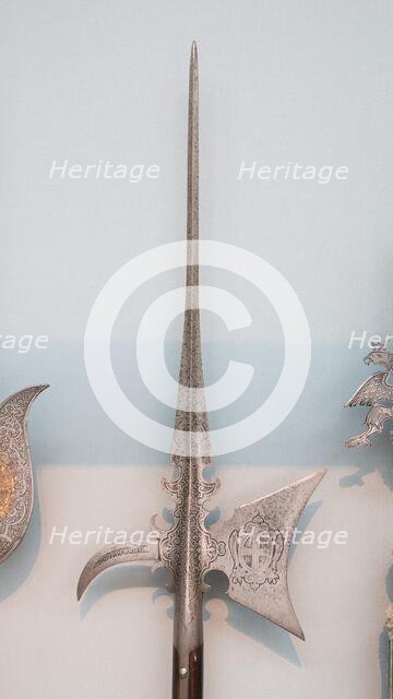 Halberd of Johann Georg I of Saxony (1585-1656), German, dated 1609. Creator: Unknown.