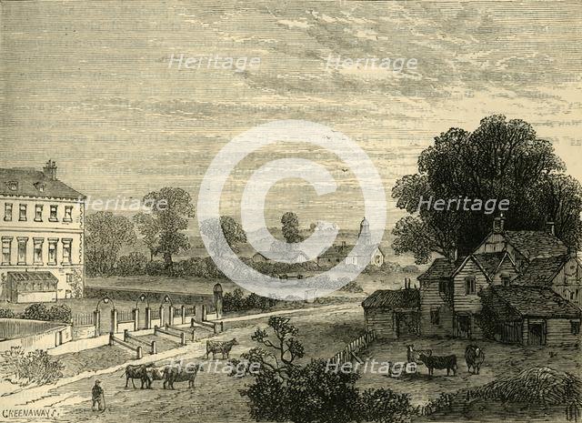 'Lisson Green in the Eighteenth Century', c1876. Creator: Unknown.