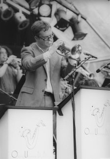 Mark Armstrong, Oxford University Big Band, North Sea Jazz Festival, Rotterdam, Netherlands, 2009. Creator: Brian Foskett.