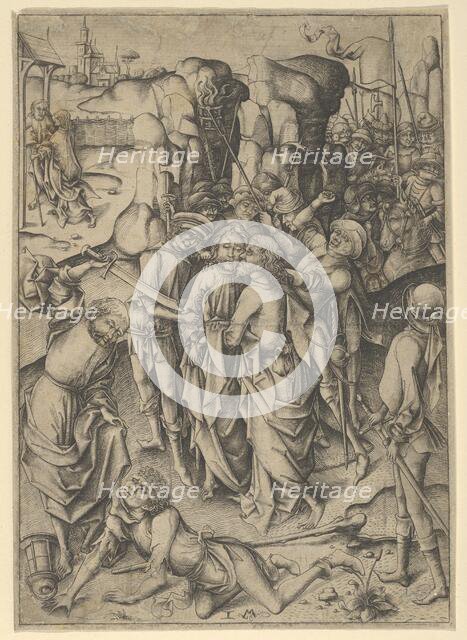The Betrayal and Capture of Christ. Creator: Israhel van Meckenem.